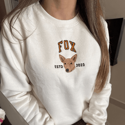 Moletom Unissex - Bordado Foto Pet