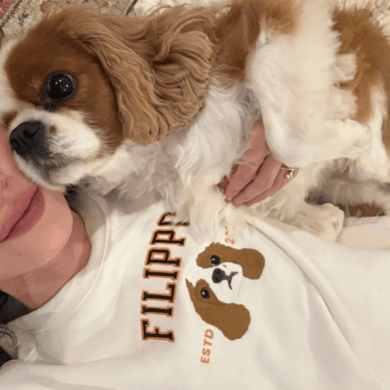 Moletom Unissex - Bordado Foto Pet