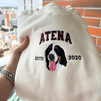 Moletom Unissex - Bordado Foto Pet