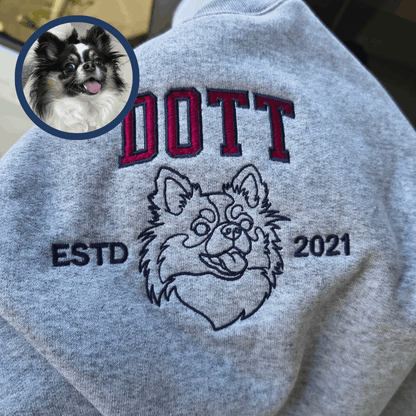 Moletom Unissex - Bordado Pet em Linhas