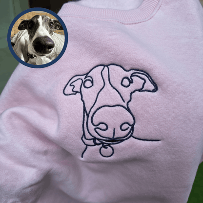 Camiseta Streetwear - Bordado Pet em Linhas