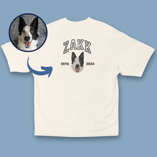 Camiseta Streetwear - Rostinho Pet (Versão College)