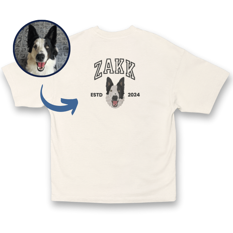 Camiseta Streetwear - Rostinho Pet (Versão College)