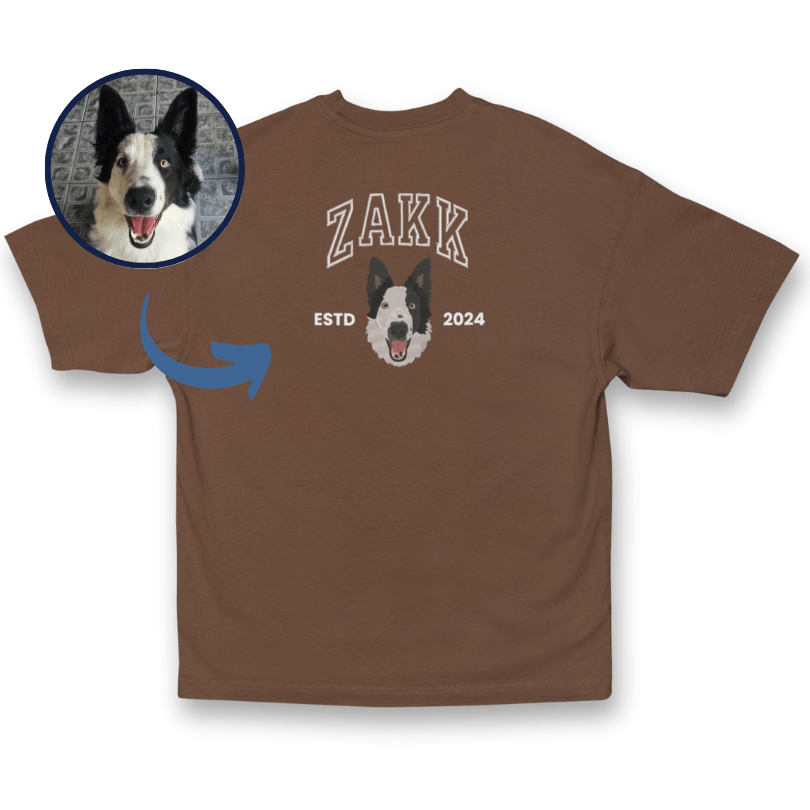 Camiseta Streetwear - Rostinho Pet (Versão College)