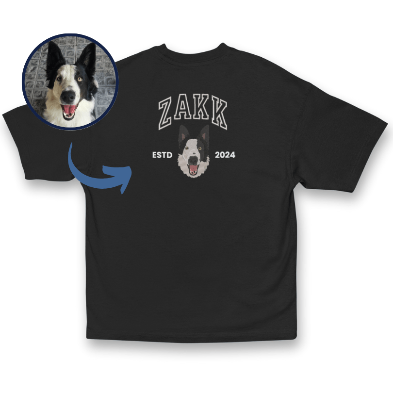Camiseta Streetwear - Rostinho Pet (Versão College)