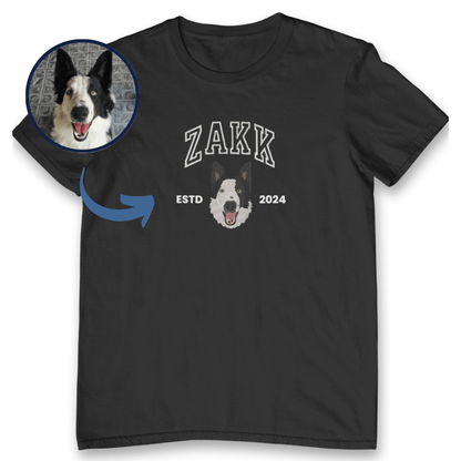 Camiseta Unissex - Rostinho Pet (Versão College)
