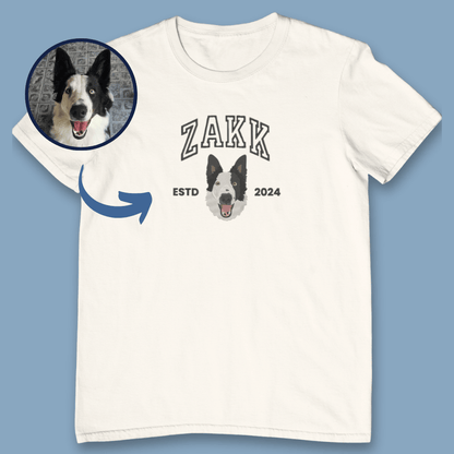 Camiseta Unissex - Rostinho Pet (Versão College)