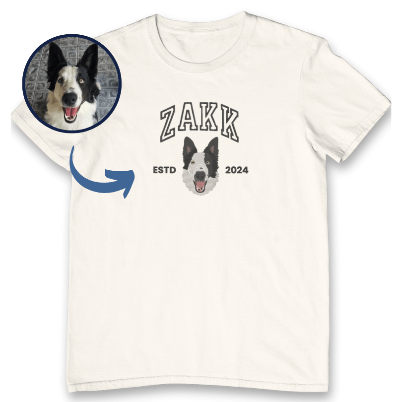 Camiseta Unissex - Rostinho Pet (Versão College)
