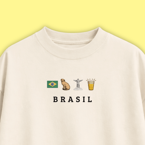 Camiseta Streetwear - Brasilidade