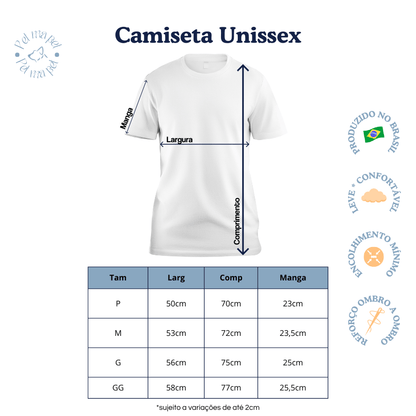Camiseta Unissex - Rostinho Pet