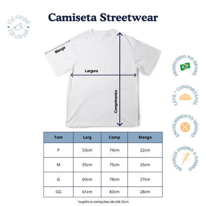 Camiseta Streetwear - Brasilidades
